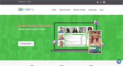 Desktop Screenshot of mycamfrog.com